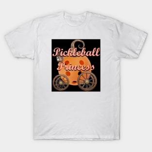 Pickleball Princess Carriage T-Shirt